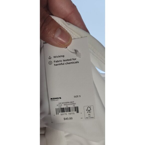 UNDER ARMOUR HIGH IMPACT SUPPORT BLACK SPORTS BRA /Flex Support Bra White Size S - Picture 6 of 6